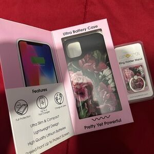IPhone 11 ultra battery case charger Lucy lemon